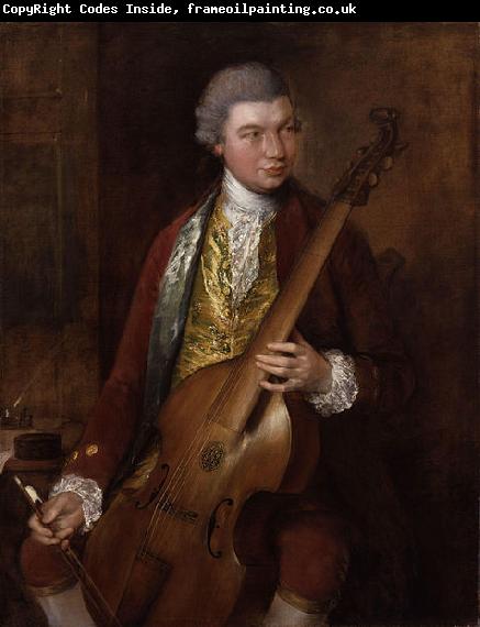 Thomas Gainsborough Portrait of Carl Friedrich Abel